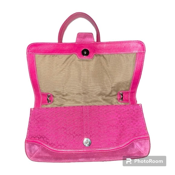 vintage pink coach bag - Picture 4 of 5